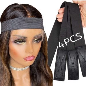- 💫 4 Elastic Bands for Lace Front Wigs *NEW*
4 PCS Adjustable Wig Band …NEW